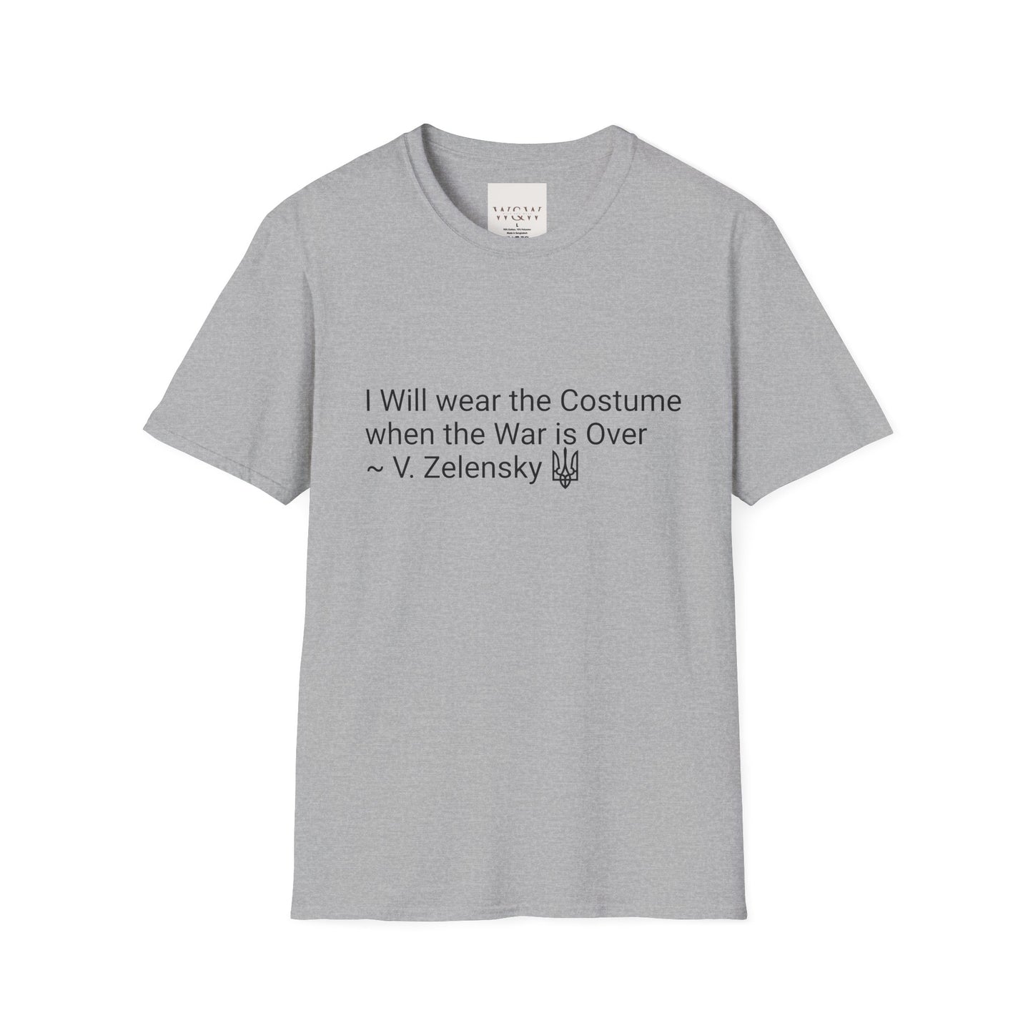 Zelensky Suit Bold T-Shirt