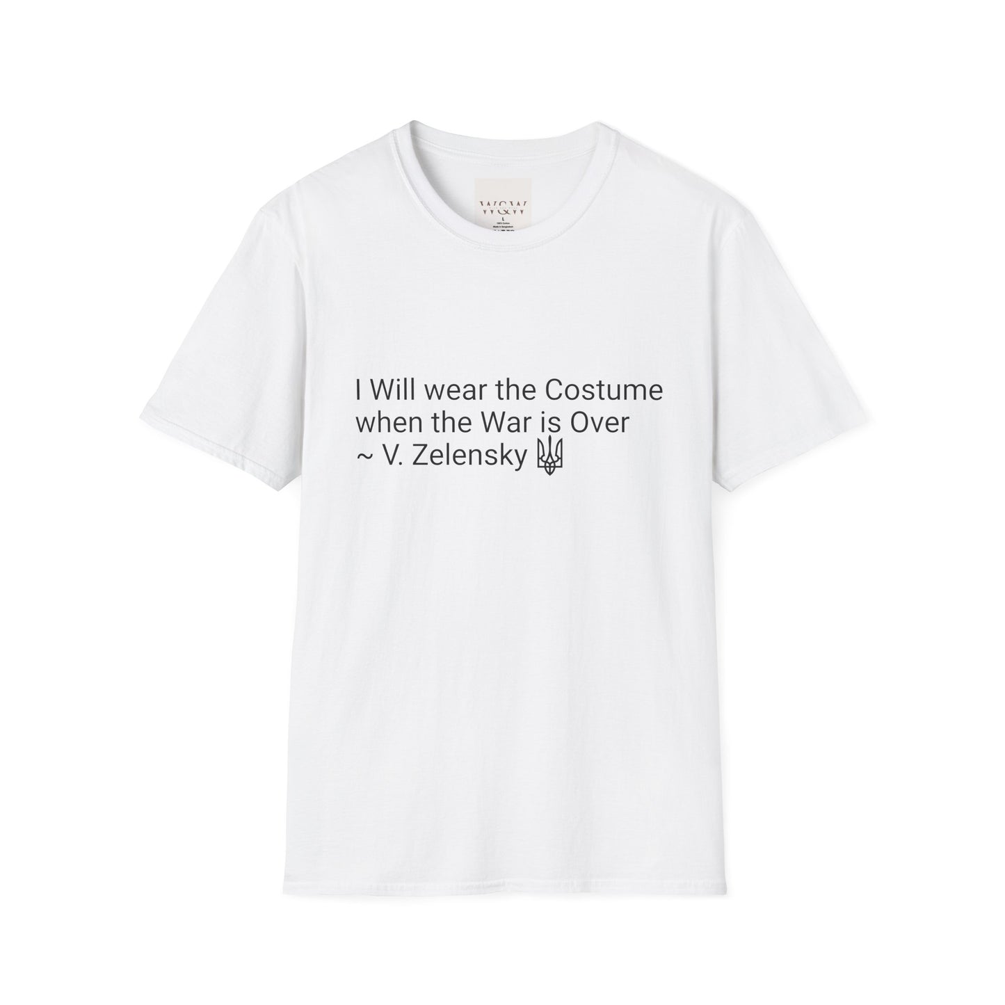 Zelensky Suit Bold T-Shirt